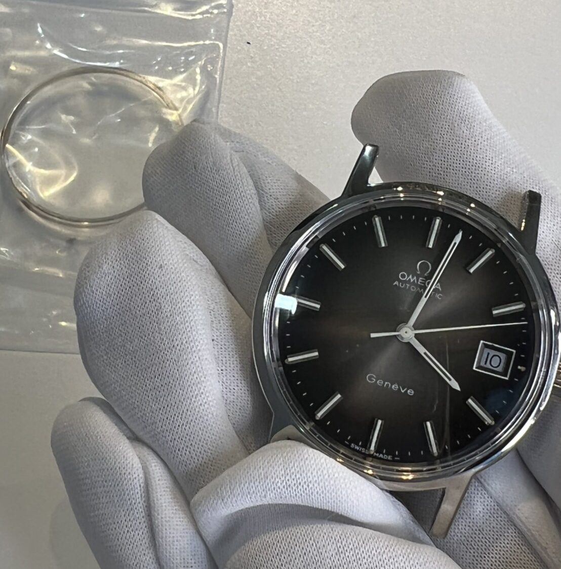 【オメガ　OMEGA Geneve Automatic】修理事例